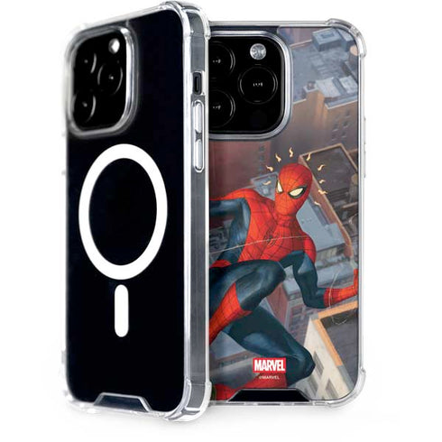 Marvel Spiderman Spidey Sense iPhone 15 Pro MagSafe Case